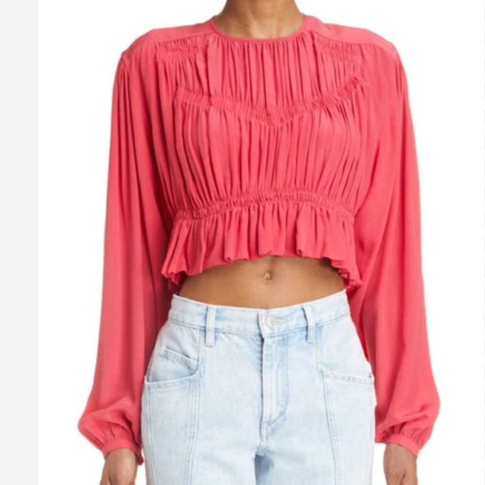 Isabel Marant Nelino Silk Blouse
